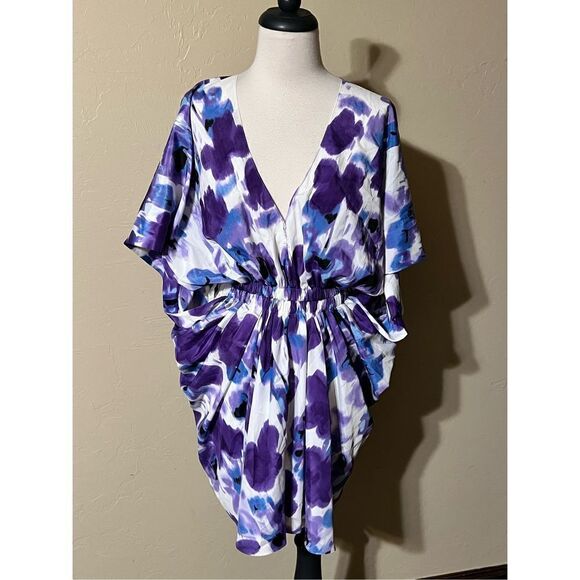 Miguelina Wing Sleeve Mini Dress Size X-SMALL - Picture 1 of 7